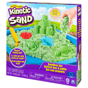 Kinetic Sand Sandbox Sæt - 6 dele