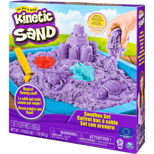 Kinetic Sand Sandbox Sæt - 6 dele