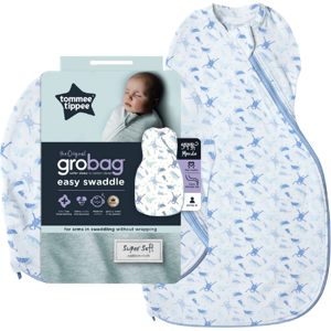 Tommee Tippee Grobag Easy Swaddle Babysvøb - 0-3 mdr