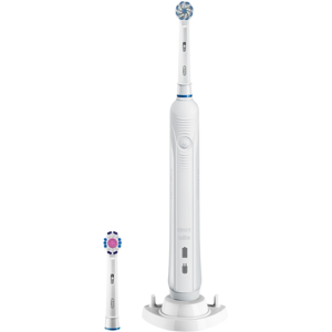 Oral-B Pro 900 Sensi UltraThin El-tandbørste Hvid