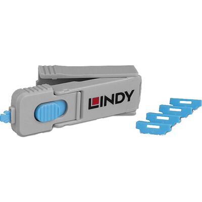 Lindy HDMI-portnøgle med 4 låse, Slot Lindy HDMI-portnøgle med 4 låse, Slot