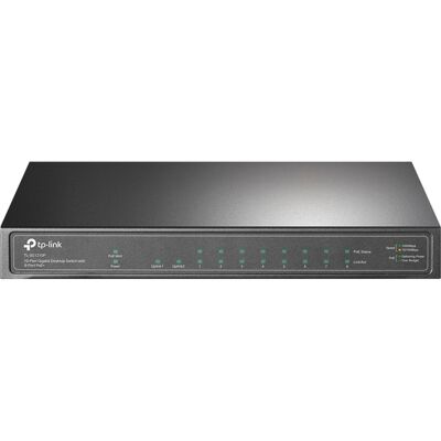 TP-Link TL-SG1210P netværksswitch Ikke administreret Gigabit Ethernet (10/100/1000) Strøm over Ethernet (PoE) Grå TP-Link TL-SG1210P netværksswitch Ikke administreret Gigabit Ethernet (10/100/1000) Strøm over Ethernet (PoE) Grå