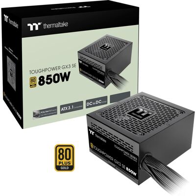Thermaltake Toughpower GX3 SE 850W, PC strømforsyning Thermaltake Toughpower GX3 SE 850W, PC strømforsyning