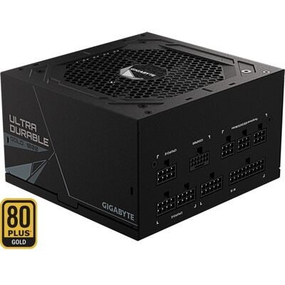 Gigabyte UD1000GM PG5 V2 enhed til strømforsyning 1000 W 20+4 pin ATX ATX Sort, PC strømforsyning Gigabyte UD1000GM PG5 V2 enhed til strømforsyning 1000 W 20+4 pin ATX ATX Sort, PC strømforsyning