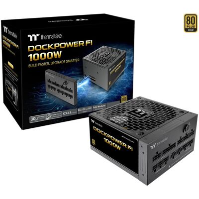 Thermaltake Dockpower FI 1000W, PC strømforsyning Thermaltake Dockpower FI 1000W, PC strømforsyning