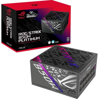 Asus ROG Strix 850W Platinum (ROG Equalizer), PC strømforsyning Asus ROG Strix 850W Platinum (ROG Equalizer), PC strømforsyning