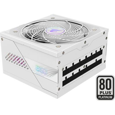 Gigabyte AORUS ELITE P850W ICE enhed til strømforsyning 850 W 20+4 pin ATX ATX Hvid, PC strømforsyning Gigabyte AORUS ELITE P850W ICE enhed til strømforsyning 850 W 20+4 pin ATX ATX Hvid, PC strømforsyning