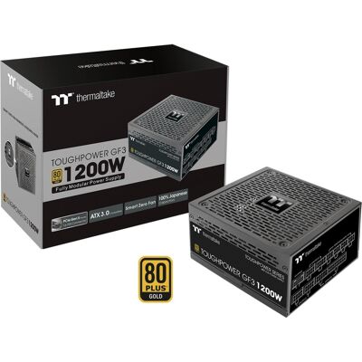 Thermaltake Toughpower GF3 1200W, PC strømforsyning Thermaltake Toughpower GF3 1200W, PC strømforsyning