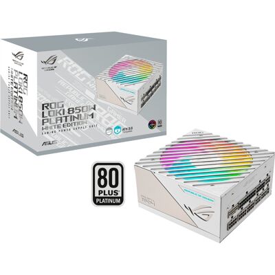 Asus ROG Loki SFX-L 850W Platinum White enhed til strømforsyning 24-pin ATX Hvid, PC strømforsyning Asus ROG Loki SFX-L 850W Platinum White enhed til strømforsyning 24-pin ATX Hvid, PC strømforsyning