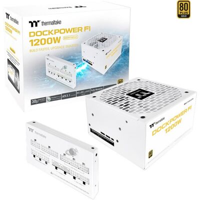 Thermaltake Dockpower FI 1200W Sne, PC strømforsyning Thermaltake Dockpower FI 1200W Sne, PC strømforsyning
