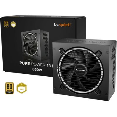 be quiet! Pure Power 13 M 850W enhed til strømforsyning 20+4 pin ATX ATX Sort, PC strømforsyning be quiet! Pure Power 13 M 850W enhed til strømforsyning 20+4 pin ATX ATX Sort, PC strømforsyning