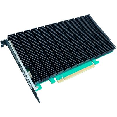 Highpoint Rocket 1104 4x M.2-port til PCIe 3.0 x16 NVMe HBA, Interface card Highpoint Rocket 1104 4x M.2-port til PCIe 3.0 x16 NVMe HBA, Interface card