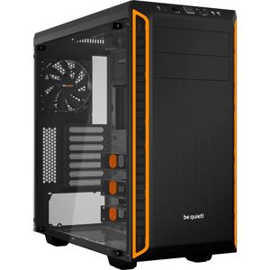 be quiet! Pure Base 600 Window Midi Tower Sort, Orange, Towerkabinet