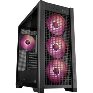 Asus TUF Gaming GT302 ARGB Midi Tower Sort, Towerkabinet Asus TUF Gaming GT302 ARGB Midi Tower Sort, Towerkabinet