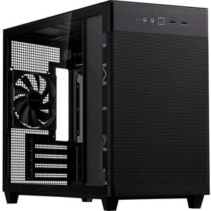 Asus AP201 PRIME CASE TG Mini Tower Sort, Towerkabinet Asus AP201 PRIME CASE TG Mini Tower Sort, Towerkabinet