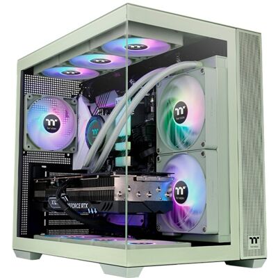 Thermaltake View 380 TG ARGB, Towerkabinet Thermaltake View 380 TG ARGB, Towerkabinet