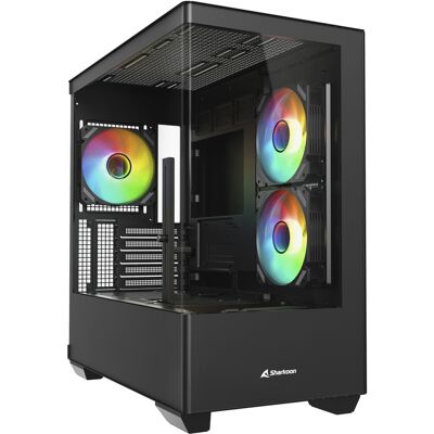 Sharkoon ELITE SHARK CM100, Towerkabinet Sharkoon ELITE SHARK CM100, Towerkabinet
