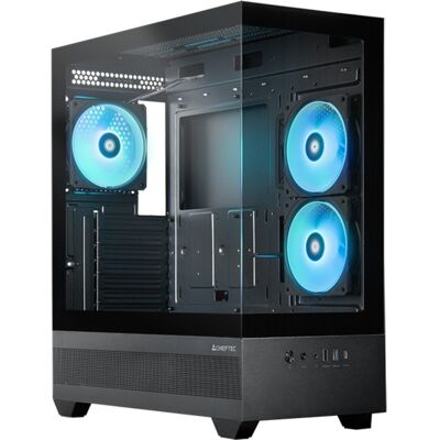Chieftec GT-01B-OP computeretui Midi Tower Sort, Towerkabinet Chieftec GT-01B-OP computeretui Midi Tower Sort, Towerkabinet
