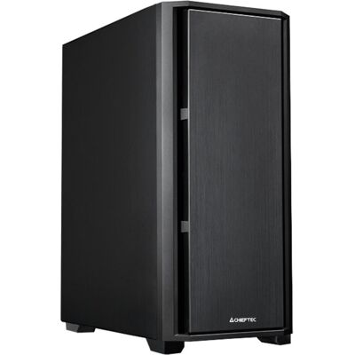 Chieftec AS-02B-OP computeretui Midi Tower Sort, Towerkabinet Chieftec AS-02B-OP computeretui Midi Tower Sort, Towerkabinet