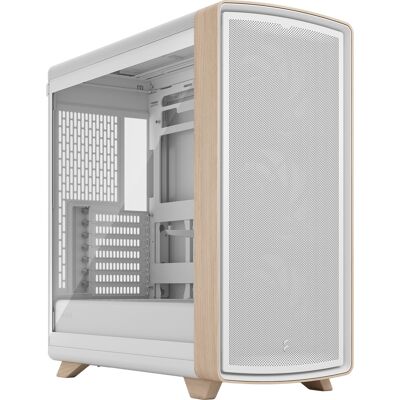 Fractal Design Summit Chalk White TG Clear Tint, Towerkabinet Fractal Design Summit Chalk White TG Clear Tint, Towerkabinet