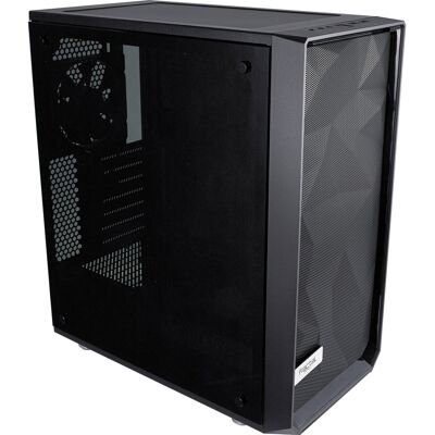 Fractal Design Meshify C Midi Tower Sort, Towerkabinet Fractal Design Meshify C Midi Tower Sort, Towerkabinet