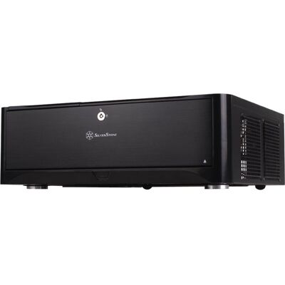 Silverstone GD06B afskærmning og stativ til computer Desktop Sort, Desktop boliger Silverstone GD06B afskærmning og stativ til computer Desktop Sort, Desktop boliger