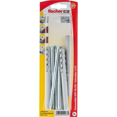 Fischer Langskaftpløk SXR 10x120 T K, Dyvel Fischer Langskaftpløk SXR 10x120 T K, Dyvel