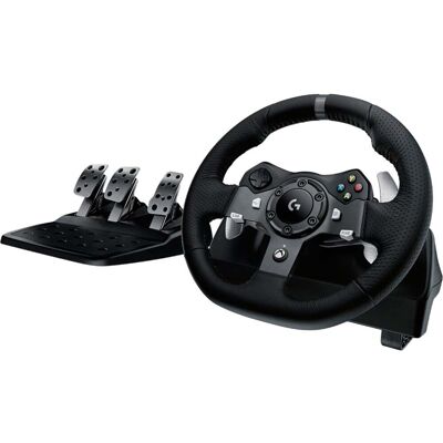 Logitech G920 Driving Force Sort USB 2.0 Rat + Pedaler Analog/digital PC, Xbox One, Xbox Series S, Xbox Series X Logitech G920 Driving Force Sort USB 2.0 Rat + Pedaler Analog/digital PC, Xbox One, Xbox Series S, Xbox Series X