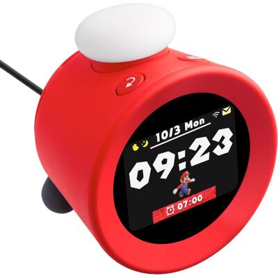 Nintendo 10013963 vækkeur Digital alarmur Rød Nintendo 10013963 vækkeur Digital alarmur Rød