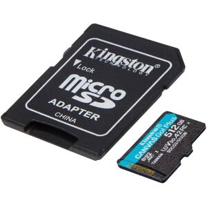 Kingston Canvas Go! Plus 512 GB MicroSD UHS-I Klasse 10, Hukommelseskort