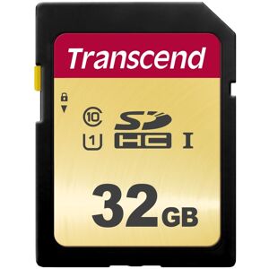 Transcend 32GB, UHS-I, SDHC Klasse 10, Hukommelseskort