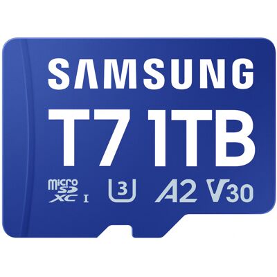 Samsung T7 microSDXC 1 TB, Hukommelseskort Samsung T7 microSDXC 1 TB, Hukommelseskort