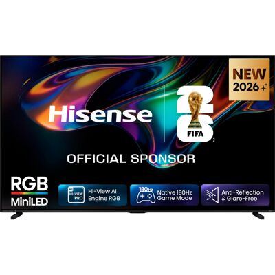 Hisense 100UR8DS RGB MiniLED, LED-tv Hisense 100UR8DS RGB MiniLED, LED-tv