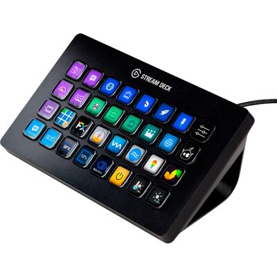 Elgato Stream Deck XL Sort 32 knapper, Tastatur Elgato Stream Deck XL Sort 32 knapper, Tastatur