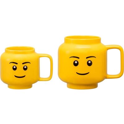 Room Copenhagen LEGO Keramikkop Boy, stor, Cup Room Copenhagen LEGO Keramikkop Boy, stor, Cup