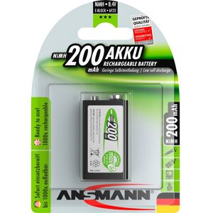 Ansmann 200mAh maxE E-Block Nikkel-Metalhydrid (NiMH), Batteri Ansmann 200mAh maxE E-Block Nikkel-Metalhydrid (NiMH), Batteri