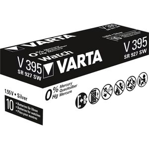 Varta SR927 SW/SR57 SW/V395 1BL Engangsbatteri Sølvoxid (S)