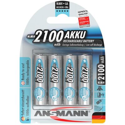 Ansmann 5035052 husholdningsbatteri AA / HR6 Nikkel-Metalhydrid (NiMH) Ansmann 5035052 husholdningsbatteri AA / HR6 Nikkel-Metalhydrid (NiMH)