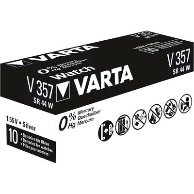 Varta -V357 Husholdningsbatterier Varta -V357 Husholdningsbatterier