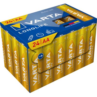Varta Longlife AA Batteri - 12 Stk Varta Longlife AA Batteri - 12 Stk