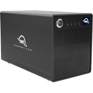 OWC ThunderBay 4 mini HDD/SSD kabinet Sort 2.5