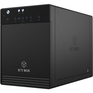 Icy Box IB-3740-C31 HDD/SSD kabinet Sort 2.5/3.5