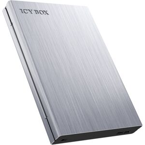 Icy Box IB-241WP HDD/SSD kabinet Anthracit, Sølv 2.5