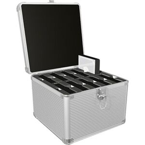 Icy Box IB-AC628 etui til drev Suitcase case Aluminium Sølv, Kuffert