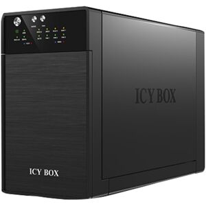 Icy Box IB-RD3620SU3 disk array Desktop Sort, Drev kabinet