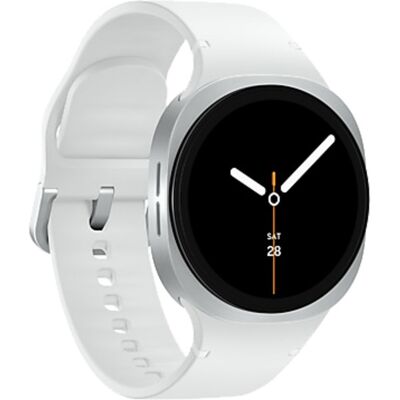 Samsung Galaxy Watch 8 3,3 cm (1.3") AMOLED 40 mm Digital 438 x 438 pixel Berøringsskærm Sølv Wi-Fi GPS (satellit), SmartWatch Samsung Galaxy Watch 8 3,3 cm (1.3") AMOLED 40 mm Digital 438 x 438 pixel Berøringsskærm Sølv Wi-Fi GPS (satellit), SmartWatch