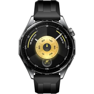 Huawei WATCH GT6 3,73 cm (1.47") AMOLED 46 mm Digital 466 x 466 pixel Berøringsskærm Sort GPS (satellit), SmartWatch Huawei WATCH GT6 3,73 cm (1.47") AMOLED 46 mm Digital 466 x 466 pixel Berøringsskærm Sort GPS (satellit), SmartWatch