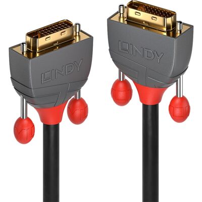 Lindy 36225 DVI kabel 7,5 m DVI-D Sort Lindy 36225 DVI kabel 7,5 m DVI-D Sort