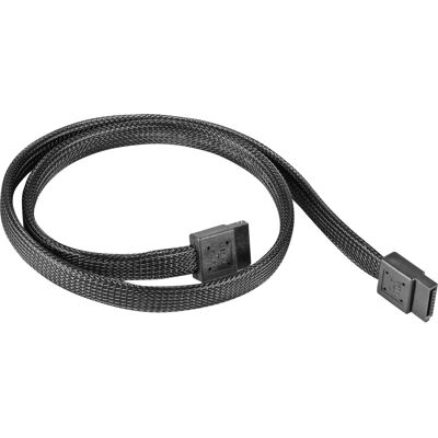 Silverstone SST-CP07 SATA-kabel 0,5 m Sort Silverstone SST-CP07 SATA-kabel 0,5 m Sort
