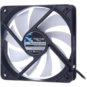 Fractal Design Silent Series R3 120 mm Computerkabinet Ventilator 12 cm Sort, Hvid, Sag fan